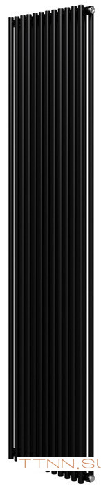 Стальной трубчатый радиатор 2-колончатый Royal Thermo Shift R22 C2180 - 12 секц. RAL9005m, боковое 1/2