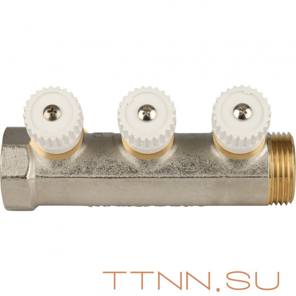 Коллектор распределительный STOUT 1"х3х3/4" ЕК