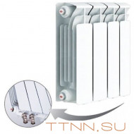 Радиатор биметаллический Rifar Base 350 Ventil 4 секции