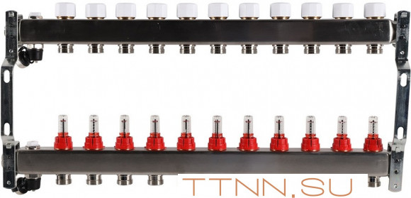 Для отопления Rommer 1"/3/4"x11 с расходомерами (RMS-1201-000011) Для отопления Rommer 1"/3/4"x11 с расходомерами (RMS-1201-000011)