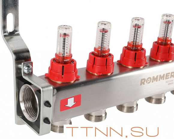 Для отопления Rommer 1"/3/4"x11 с расходомерами (RMS-1201-000011) Для отопления Rommer 1"/3/4"x11 с расходомерами (RMS-1201-000011)