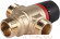 Смесительный клапан Rommer 3/4" НР 35-60°С KV 1,6 (RVM-0122-166020) боковое смешивание
