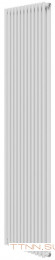 Стальной трубчатый радиатор 2-колончатый Royal Thermo Shift R22 C2180 - 12 секц. RAL9016, боковое 1/2