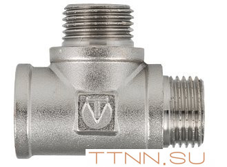 Тройник Valtec 1/2 VTr.133.N.0004 Тройник Valtec 1/2 VTr.133.N.0004