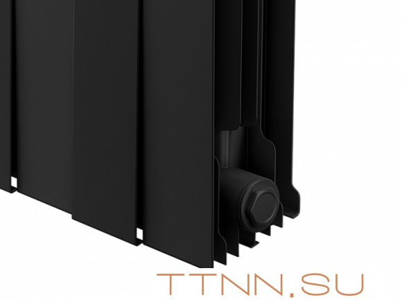 Биметаллический радиатор Royal Thermo Piano Forte 300 /Noir Sable 16 секц.