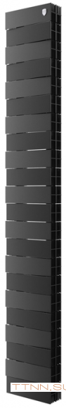 Биметаллический радиатор Royal Thermo PianoForte Tower 200 Noir Sable - 22 секц.