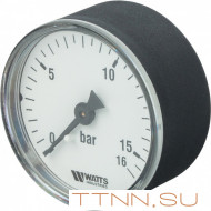 Манометр аксиальный Watts F+R100(MDA) 63/16x1/4"