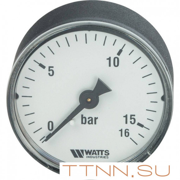 Манометр аксиальный Watts F+R100(MDA) 63/16x1/4"