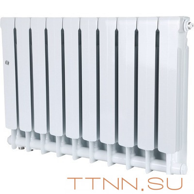 Биметаллический радиатор STOUT SPACE 500 нижнее 10 секций (SRB-0320-050010) Биметаллический радиатор STOUT SPACE 500 нижнее 10 секций (SRB-0320-050010)