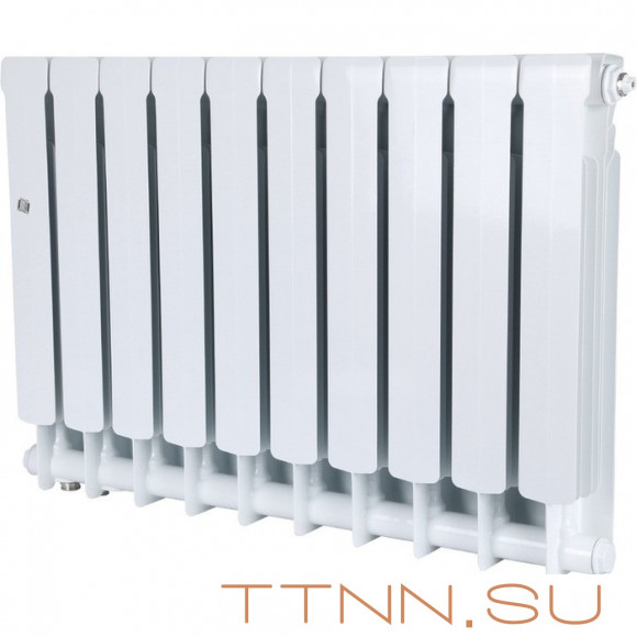 Биметаллический радиатор STOUT SPACE 500 нижнее 10 секций (SRB-0320-050010) Биметаллический радиатор STOUT SPACE 500 нижнее 10 секций (SRB-0320-050010)