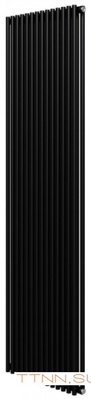 Стальной трубчатый радиатор 2-колончатый Royal Thermo Shift R22 C2180 - 14 секц. RAL9005m, боковое 1/2