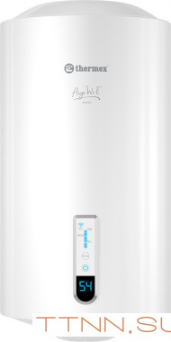 Электрический накопительный водонагреватель Thermex Auga 50 V Slim Wi-Fi Электрический накопительный водонагреватель Thermex Auga 50 V Slim Wi-Fi