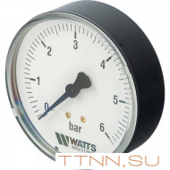 Манометр аксиальный Watts F+R100(MDA) 63/6x1/4"