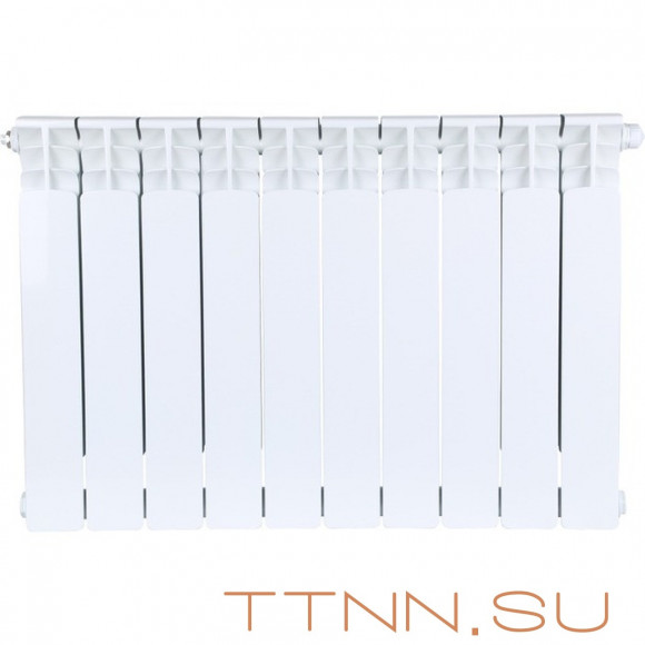 Биметаллический радиатор STOUT SPACE 500 нижнее 11 секций (SRB-0320-050011)