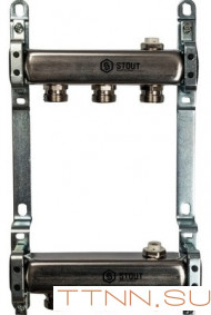 Коллектор для радиаторной разводки STOUT SMS 0923 000003 Коллектор для радиаторной разводки STOUT SMS 0923 000003