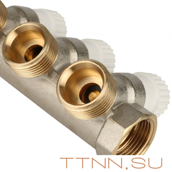 Коллектор распределительный STOUT 3/4"х3х3/4" ЕК STOUT