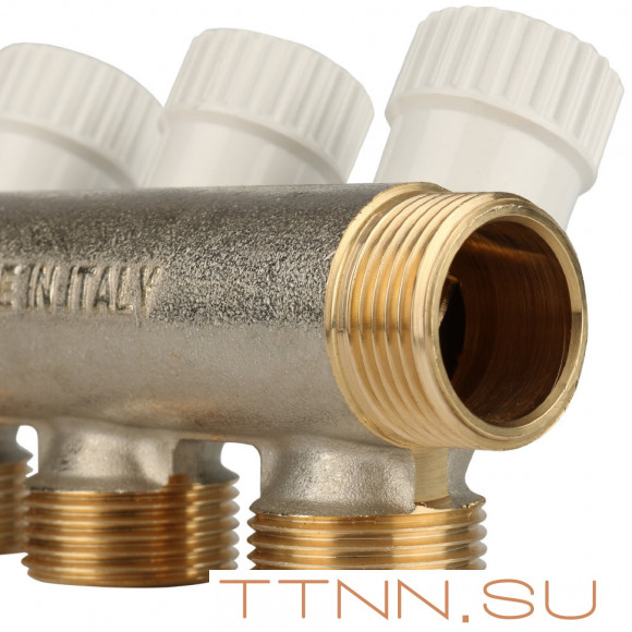 Коллектор распределительный STOUT 3/4"х3х3/4" ЕК STOUT