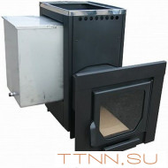 Печь Варвара "Паленица" навесная (55 л.) удлиненная топка, панорамная дверь Печь Варвара "Паленица" навесная (55 л.) удлиненная топка, панорамная дверь