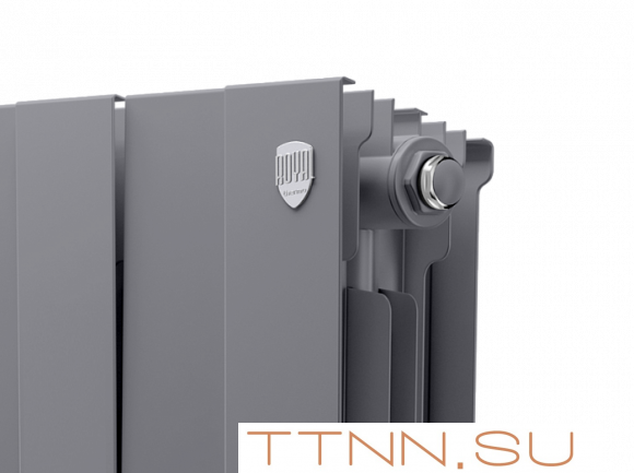 Биметаллический радиатор Royal Thermo Piano Forte 300 /Silver Satin 14 секц.