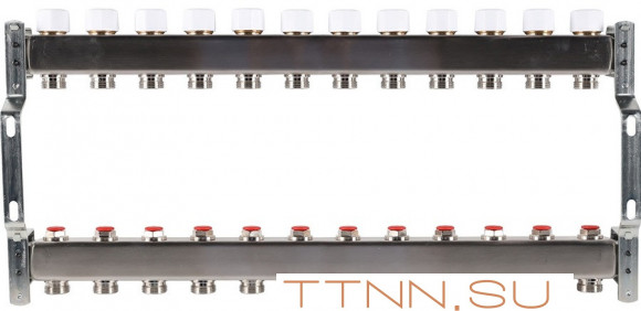 Для отопления Rommer 1"/3/4"x12 с запорными клапанами (RMS-3200-000012) Для отопления Rommer 1"/3/4"x12 с запорными клапанами (RMS-3200-000012)