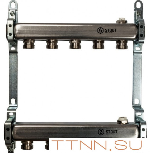 Коллектор для радиаторной разводки STOUT SMS 0923 000005