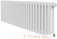 Стальной трубчатый радиатор 2-колончатый Royal Thermo Shift R22 VC2030 - 24 секц. RAL9016, нижнее 1/2