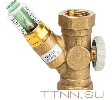 Балансировочный вентиль Watts ВВ 3/4' баланс ДУ 20