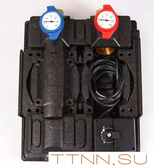 Насосный модуль Watts PASM25, без насоса с сервомотором Насосный модуль Watts PASM25, без насоса с сервомотором