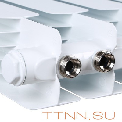 Биметаллический радиатор STOUT SPACE 500 нижнее 14 секций (SRB-0320-050014)