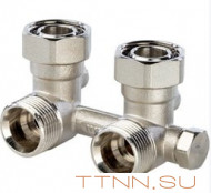 Узел нижнего подключения радиатора STOUT 3/4 для однотрубной системы SVH 0003 000020