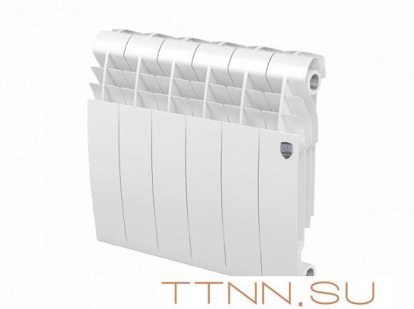 Биметаллический радиатор Royal Thermo Biliner 350 Bianco Traffico 6 секц.