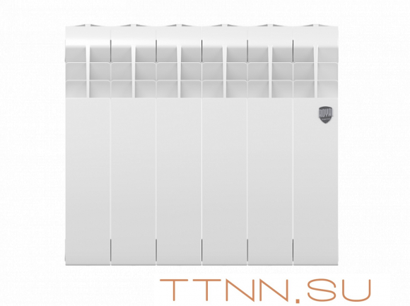 Биметаллический радиатор Royal Thermo Biliner 350 Bianco Traffico 6 секц.