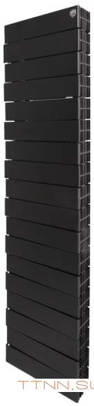 Биметаллический радиатор Royal Thermo PianoForte Tower 300 Noir Sable - 18 секц.