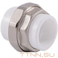 Разъемное соединение муфтовое РосТурПласт, внутр/внутр 32 арт.14457 Разъемное соединение муфтовое РосТурПласт, внутр/внутр 32 арт.14457