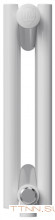 Стальной трубчатый радиатор 2-колончатый Royal Thermo Shift R22 VC2030 - 36 секц. RAL9016, нижнее 1/2