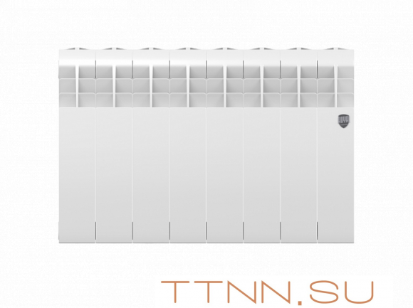 Биметаллический радиатор Royal Thermo Biliner 350 Bianco Traffico 8 секц.