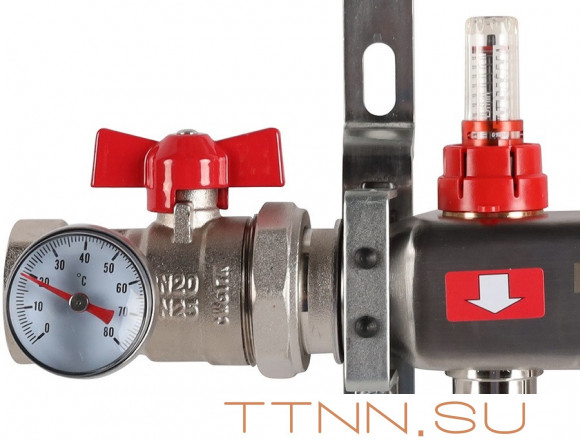 Для отопления Rommer 1"/3/4"x12 с расходомерами (RMS-1210-000012) Для отопления Rommer 1"/3/4"x12 с расходомерами (RMS-1210-000012)