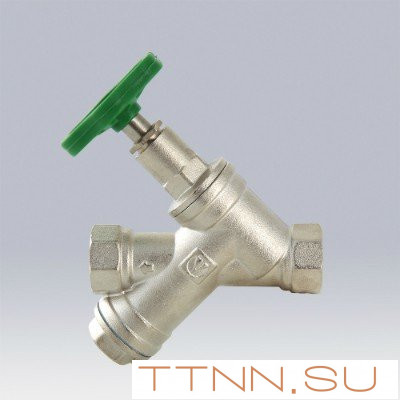 Вентиль прямоточный с косым фильтромй Valtec 3/4" VT.053.N.05 Вентиль прямоточный с косым фильтромй Valtec 3/4" VT.053.N.05