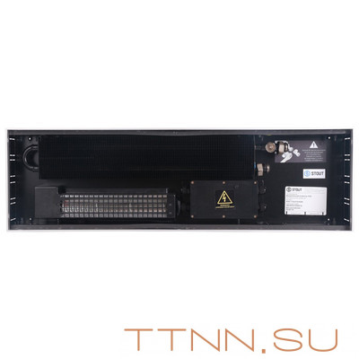 Внутрипольный конвектор длиной 30 см - 1 м STOUT SCQ 75/190/800 (SCQ-1100-0719080)