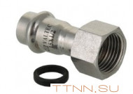 Соединитель из нержавеющей стали с накидной гайкой Valtec 35х1 1/4 Соединитель из нержавеющей стали с накидной гайкой Valtec 35х1 1/4