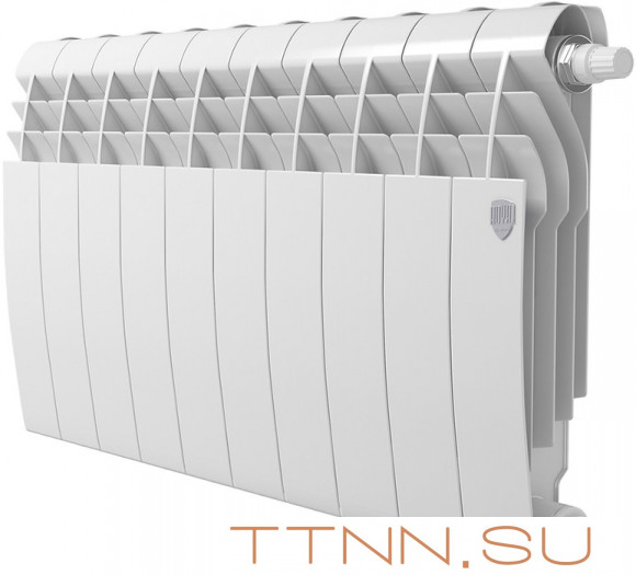 Биметаллический радиатор Royal Thermo BiLiner 350 Bianco Traffico VR80 - 10 секц.