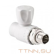 Кран РосТурПласт шаровой для радиатора прямой 20х1/2" арт.27853 Кран РосТурПласт шаровой для радиатора прямой 20х1/2" арт.27853