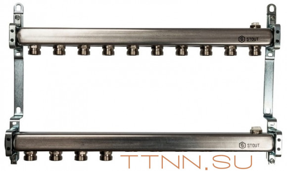 Коллектор для радиаторной разводки STOUT SMS 0923 000010