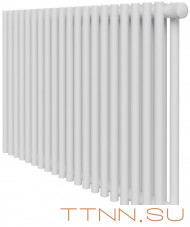 Стальной трубчатый радиатор 2-колончатый Royal Thermo Shift R22 VC2050 - 16 секц. RAL9016, нижнее 1/2