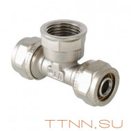 Фитинг обжимной тройник VALTEC VTm.332.N.200520 20x3/4"x20 Фитинг обжимной тройник VALTEC VTm.332.N.200520 20x3/4"x20