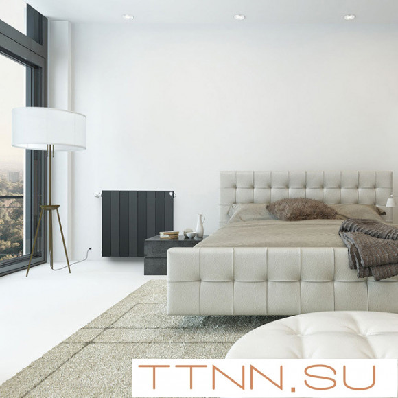 Биметаллический радиатор Royal Thermo Piano Forte 500 Noir Sable 8 секц.