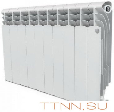 Биметаллический радиатор Royal Thermo Revolution Bimetall 350 10 секц.
