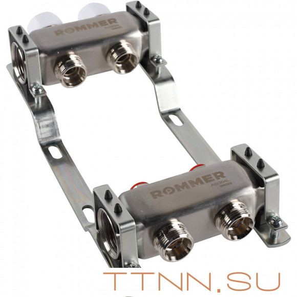 Для отопления Rommer 1"/3/4"x2 с запорными клапанами (RMS-3200-000002) Для отопления Rommer 1"/3/4"x2 с запорными клапанами (RMS-3200-000002)