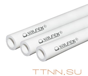 Труба полипропиленовая Valfex SDR 6 (PN 20) 40х6,7 - белая
