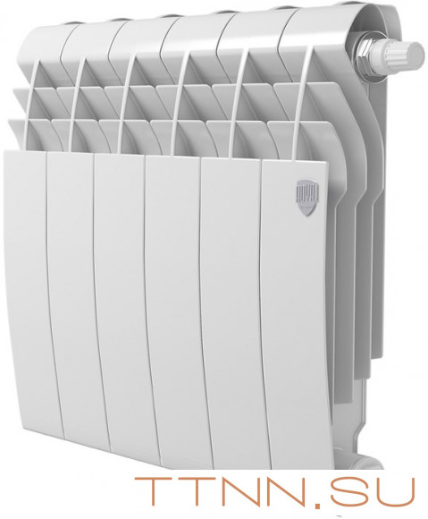 Биметаллический радиатор Royal Thermo BiLiner 350 Bianco Traffico VR80 - 6 секц.